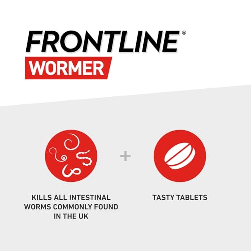 FRONTLINE WORMER - Worming Tablets for Dogs - 2 Tablets