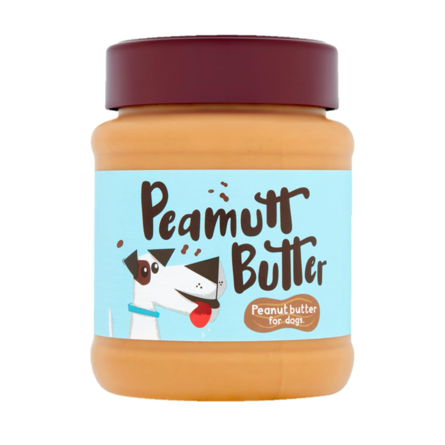 Peamutt Dog Peanut Butter | Peanut Butter Dog Treat | Formulated for Dogs | No Added Sugar and Salt | No Sweeteners | Dog Friendly Texture | Perfect Dog Treat | Pack of 1x340g