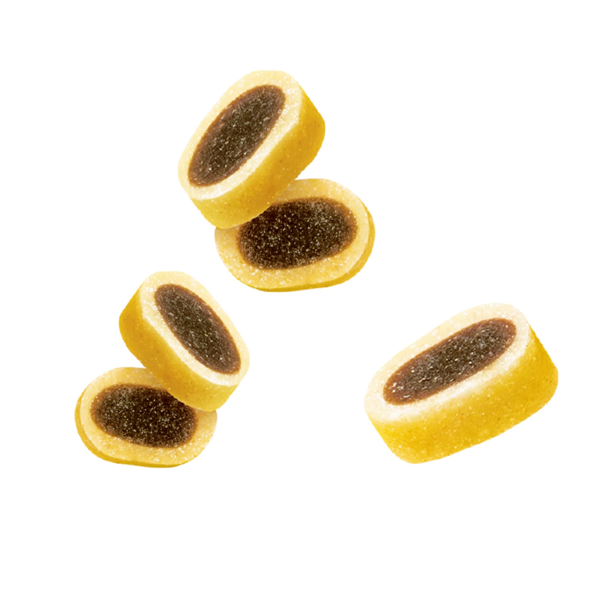 PEDIGREE TASTY MINIS Adult Dog Treats Cheese & Beef Nibbles 140g - Pack of 8, Packaging May Vary