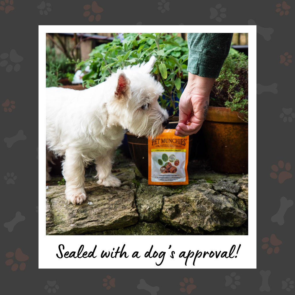 Pet Munchies Chicken Dog Training Treats, Grain Free Tasty Bites with Natural Real Meat, Low in Fat 50g